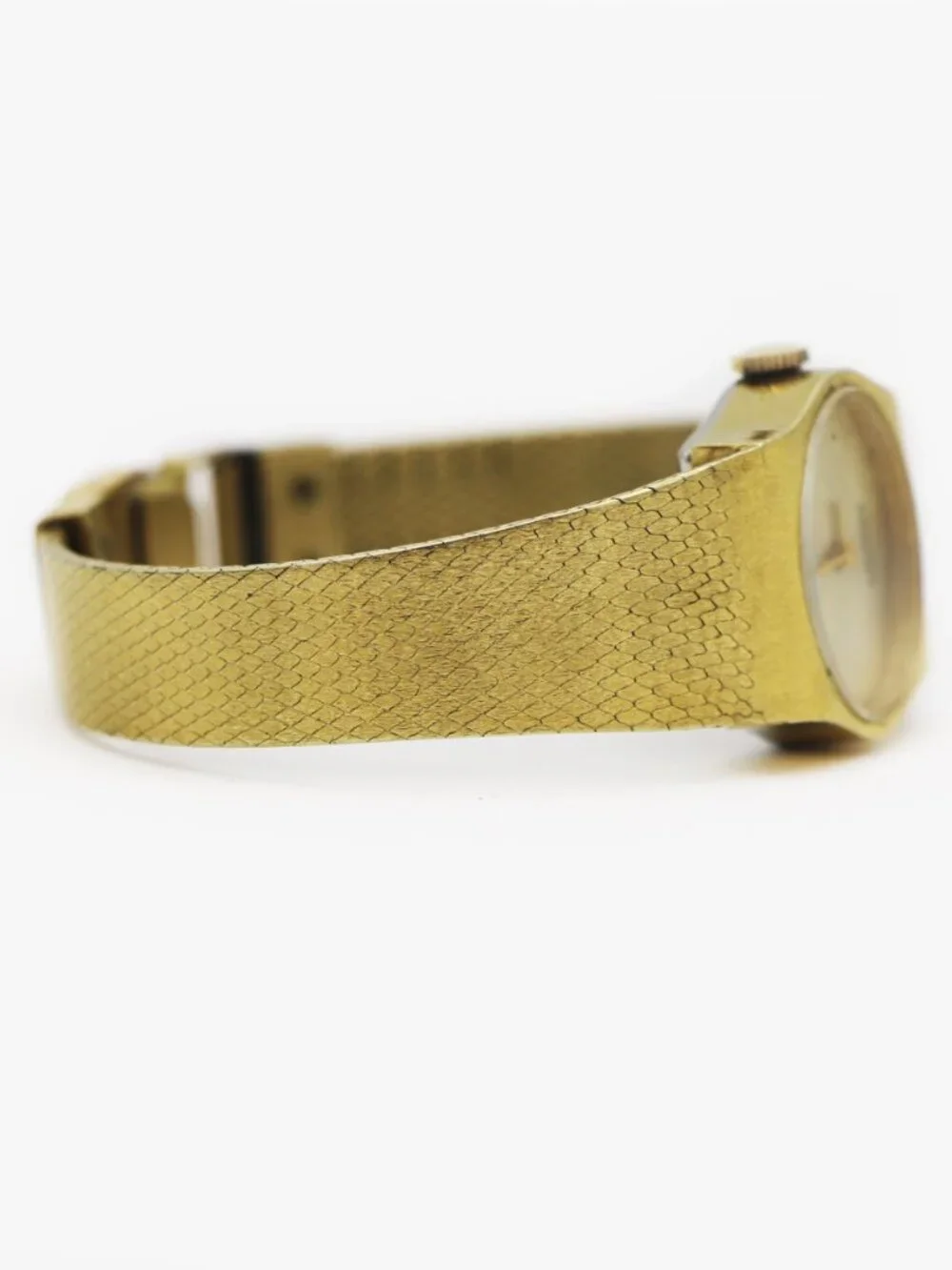 Longines Vintage Gold-Tone Diamond Handwind Watch
